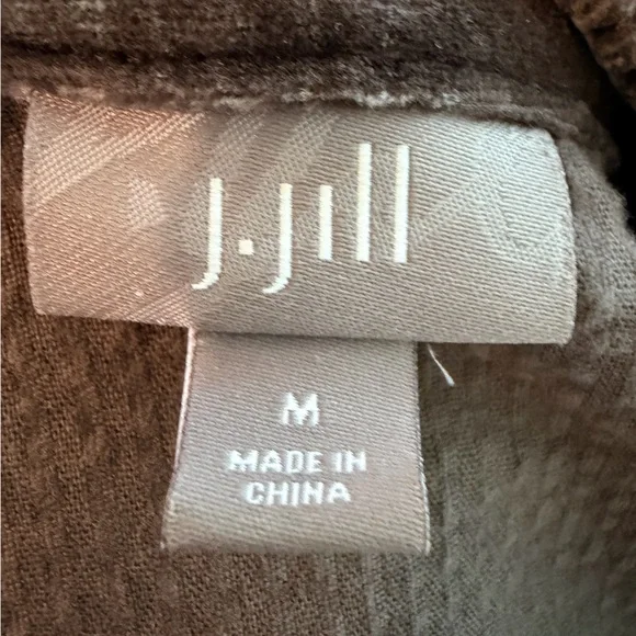 J. Jill Brown Corduroy Jacket - Picture 4 of 5